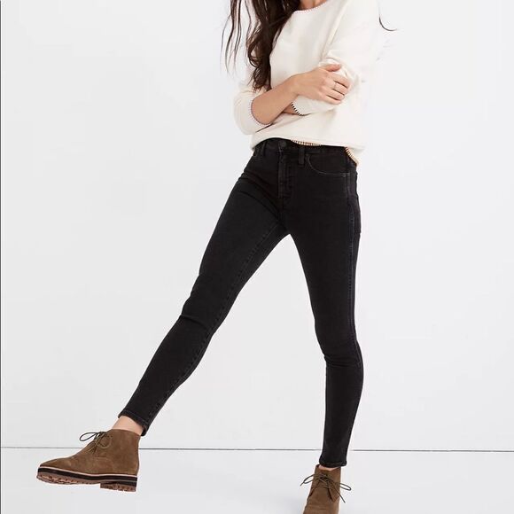 Madewell Petite 10" High-Rise Skinny Jeans in Starkey Wash NWT 23P - Picture 1 of 7